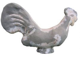 Clay rooster